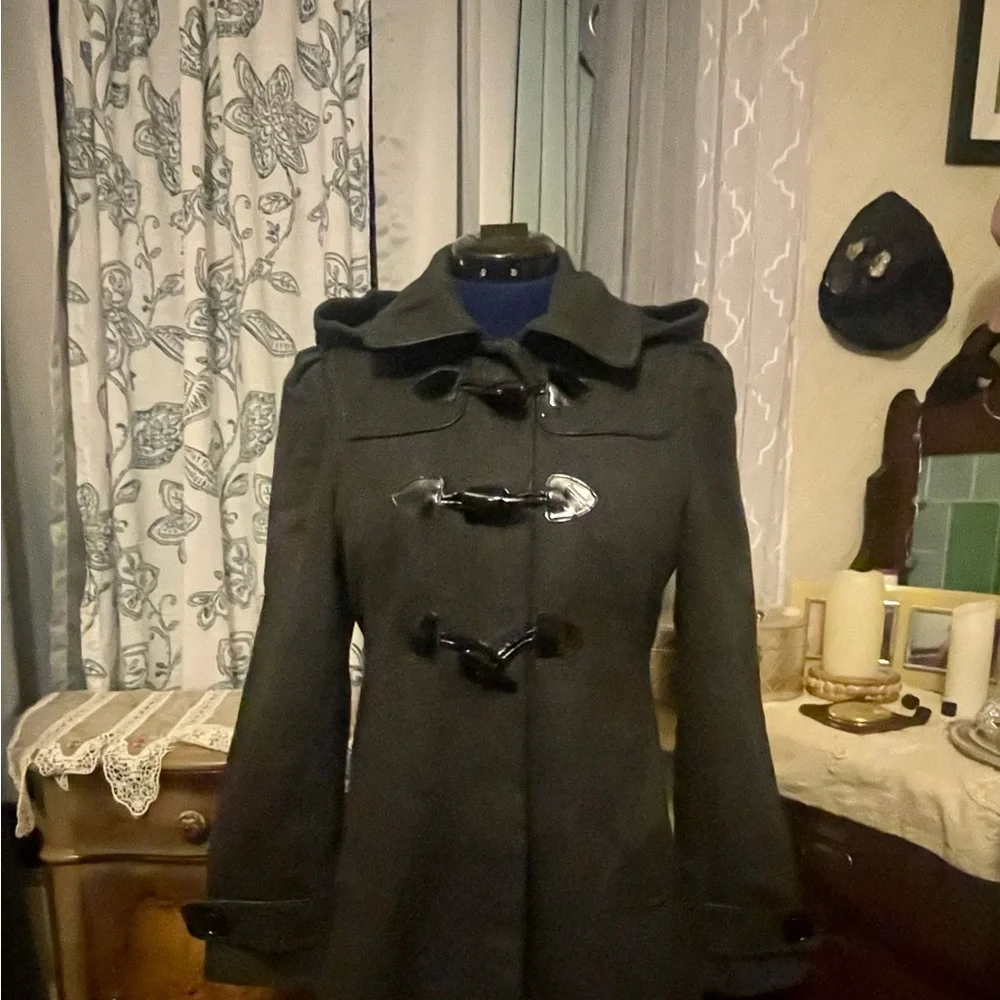 Guess womens wool overcoat, size M - Picture 1 of 9